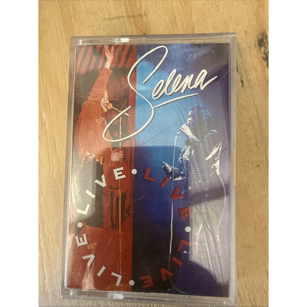 Selena Live Cassette Tape 1993 Capitol Rec. Tejano Cumbia Tex-Mex Chicano Tested